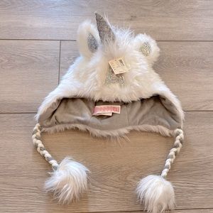 JUSTICE UNICORN TOBOGGAN INITIAL “A”